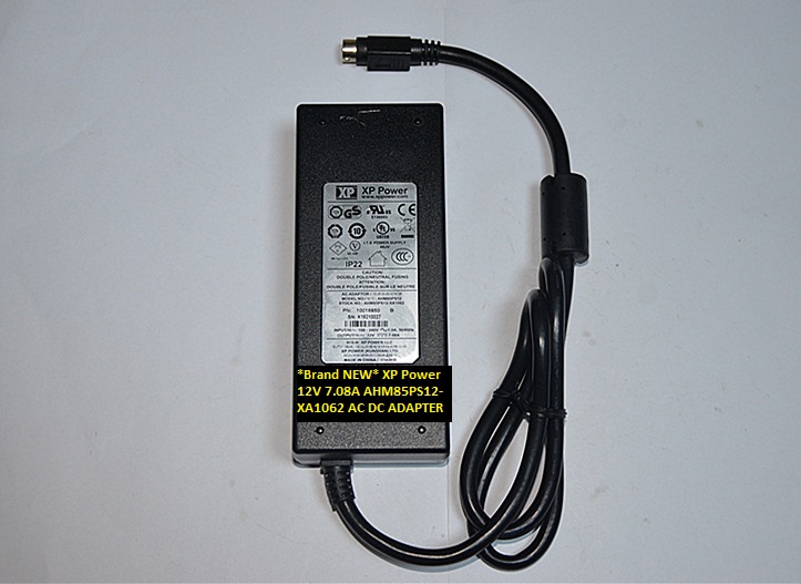 *Brand NEW* XP Power AHM85PS12-XA1062 12V 7.08A AC DC ADAPTER